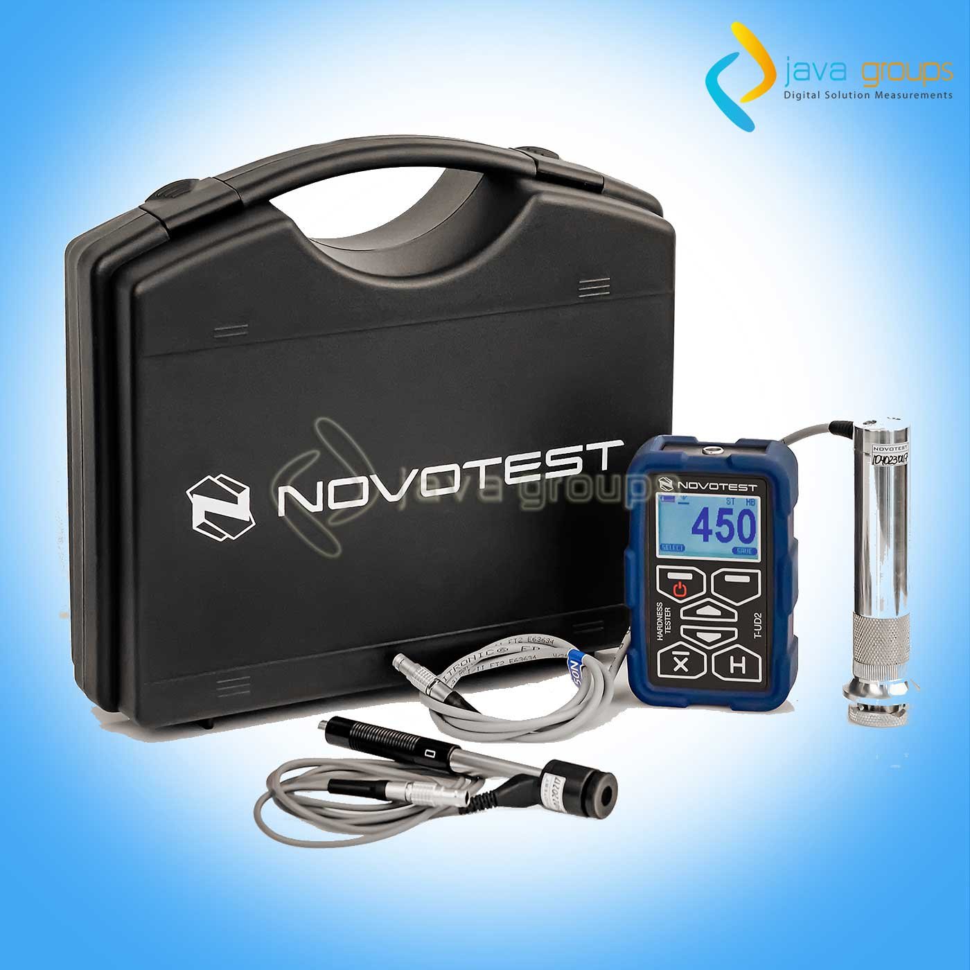 Alat Kekerasan Logam Portable Novotest T-U2